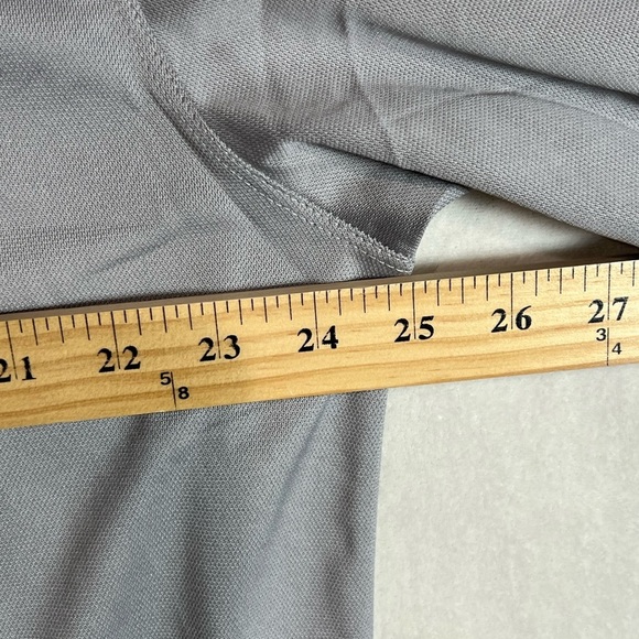 NWT Nike Golf Performance Stretch Cotton UPF 40 Sun Men's Gray Polo Shirt - Picture 6 of 8